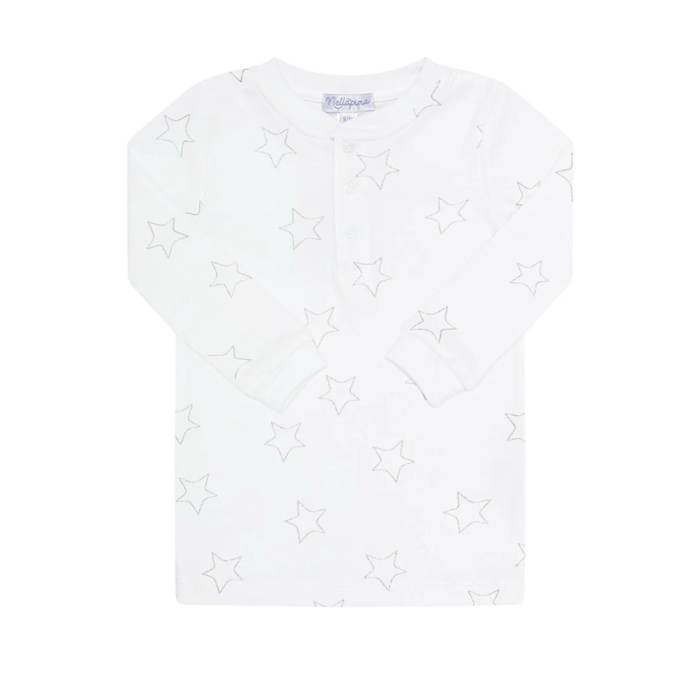 Nellapima | Grey Stars Print Pajamas